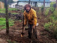 Gianlucca planting trees